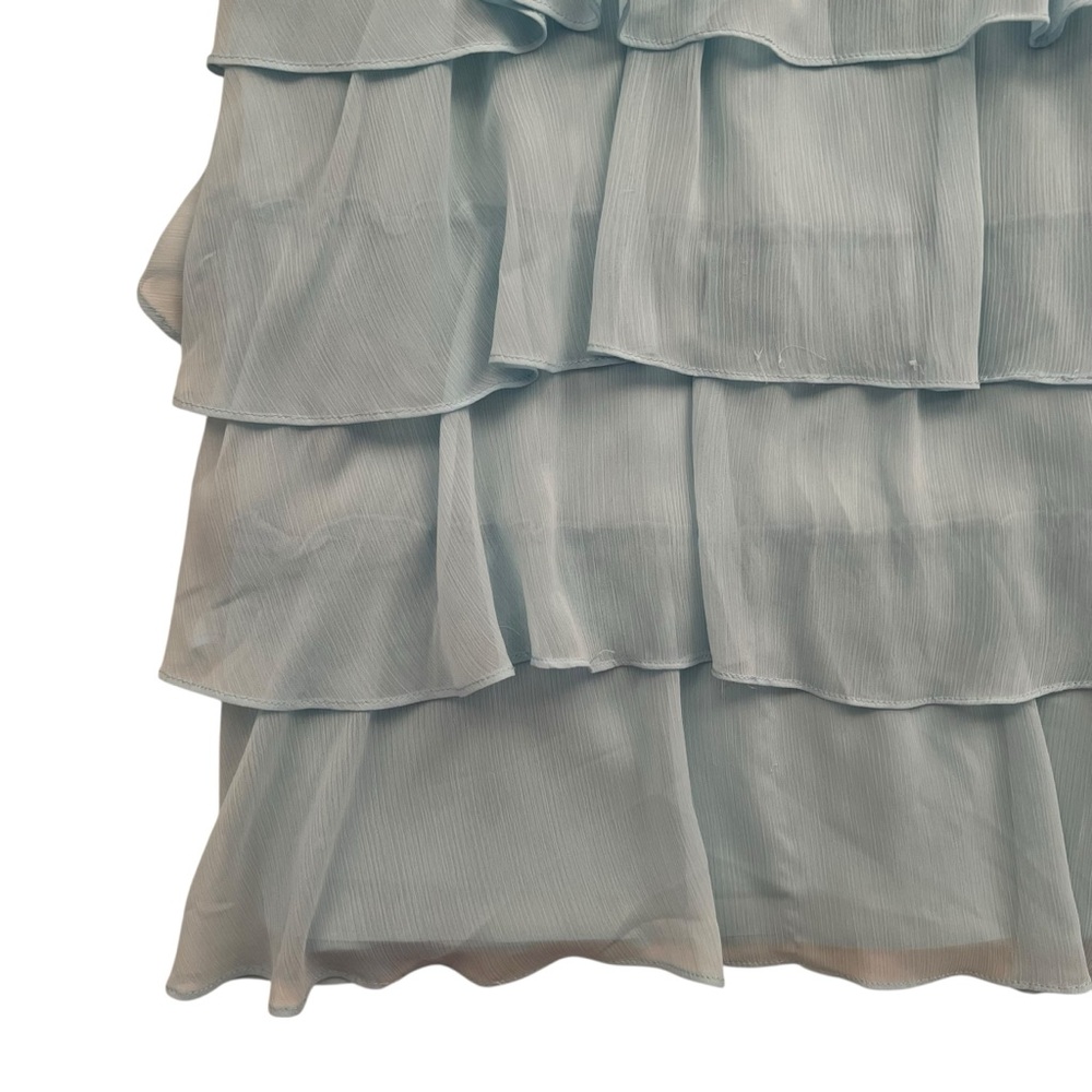Lovers + Friends Light Blue Ruffle Mini Dress - Picture 6 of 14
